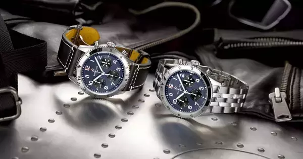 エアレース・パイロットの室屋義秀氏とブライトリングのパートナーシップモデル第2弾は「クラシック アヴィ クロノグラフ」