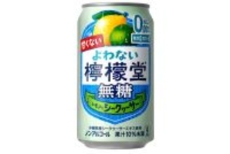 ノンアル「よわない檸檬堂」から「無糖 レモンとシークヮーサー」が登場 - 爽やかな香りと飲みごたえ