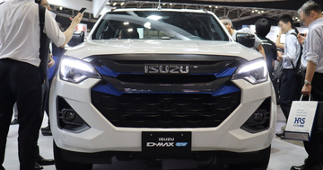いすゞの電動ピックアップトラック「D-MAX EV」が日本上陸! どんなクルマか実機を確認