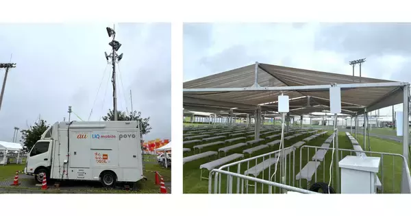 KDDI、5Gミリ波バックホールのWi-Fiを「ROCK IN JAPAN FESTIVAL 2026」に導入 - 他社回線でも利用可能