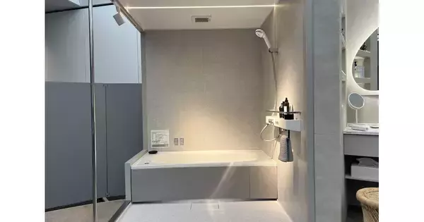 「お風呂で美髪と肌のうるおいを。セルフケア発想のバスルーム、パナソニックの「ビューティ・ケア スタイル」」の画像