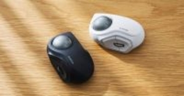 エレコム、親指・人差し指で選べる小型トラックボール「bitra」を復刻発売