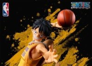 ONE PIECE×NBA、ロサンゼルス・レイカーズver.のルフィがS.H.Figuartsに登場!