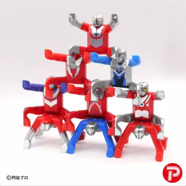 歴代のウルトラヒーローたちが全高約45mmの「人間大好」になって登場