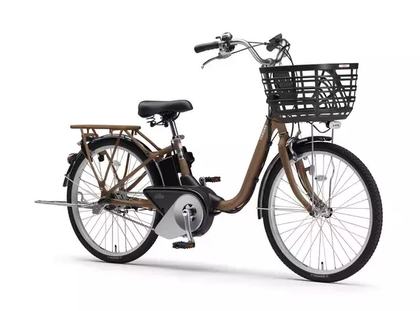 ヤマハ発動機、電動アシスト自転車「PAS SION-U」2025年モデル発売 - 新色はマットナチュラルブラウン