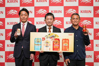 キリンビール、酒税一本化見据え「一番搾り」「本麒麟」をリニューアル