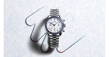 オメガの新作「スピードマスター 38 ミラノ・コルティナ 2026 パラリンピック」、冬季大会100日前に登場した特別仕様