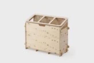 カインズ、電気も水も使わず生ごみを分解する組み立て式容器「Fab de キエーロ」発売