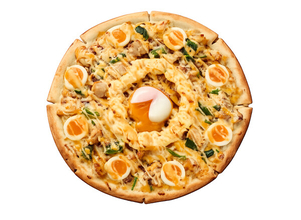 【ドンキ】月見商戦に参入!「とろ～り満月照りたまピザ」発売 - ジューシーな照焼チキンに3種のチーズ＆とろ～り卵