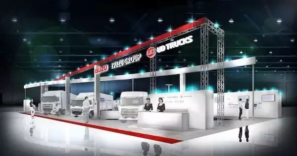 いすゞとUDトラックス、ジャパントラックショー2026に共同出展 - 大型トラックを実物展示!