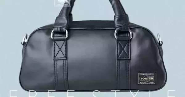 PORTERが新作「FREE STYLE」を発売。キャンバスで表現する"レザーライク"な存在感