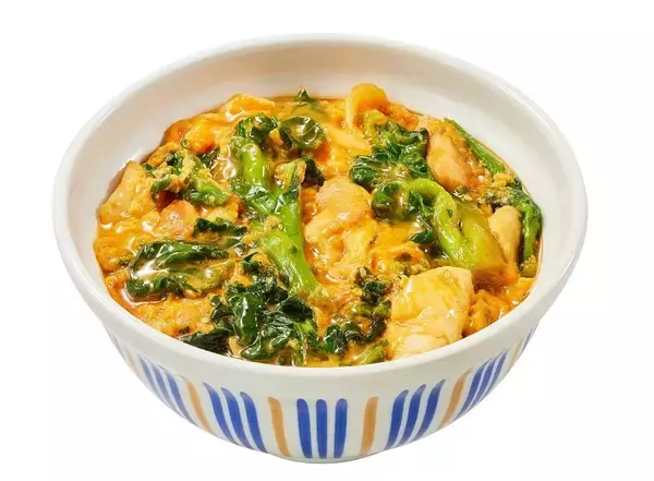 なか卯、菜の花を使用した「菜の花の親子丼」「冷やし菜の花のおうどん」を発売