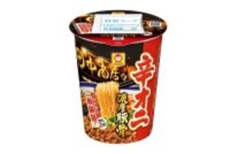 【セブン‐イレブン×田中商店】人気トッピング「赤オニ」をイメージした「辛オニ濃厚豚骨」カップ麺が登場!
