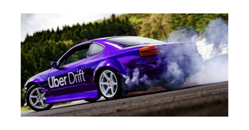Uberアプリで本格ドリフト体験！「Uber Drift」が東京に期間限定で登場