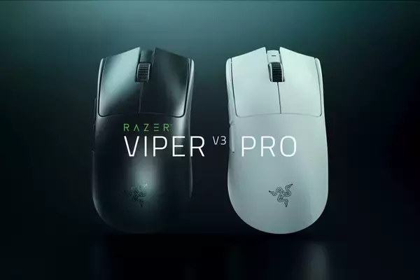 Razer「Viper V3 Pro」、V2からさらに軽量化、8Kポーリングレートの 