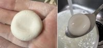 天使? 小人? それとも鷹村…? 白玉団子の"えくぼ"に寄せられた妄言に「ホンマにええんか…?」「白玉が弾け飛ぶのでは…」「腹筋崩壊」と7.1万いいね集まる