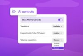 Mozilla、「Firefox」にAI管理機能を導入　一括無効化や機能別制御を提供