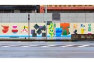 日本橋リバーウォークの回遊と賑わいを創出する仮囲い装飾プロジェクト第三弾開始