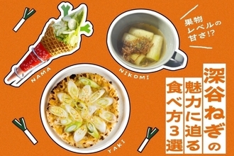 「深谷ねぎ」がソフトクリームに!? 埼玉県深谷市で味わう個性豊かな「ねぎグルメ」3選