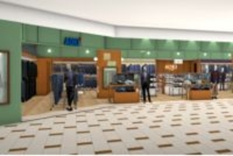 ビジネスカジュアルやレディースを拡大、AOKIの新店がららテラス 武蔵小杉にオープン