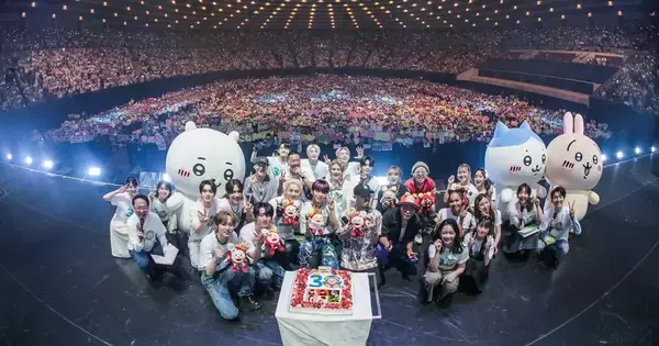 「『めざましテレビ30周年フェス』大阪公演も熱狂のステージ　INI後藤威尊に誕生日サプライズも」の画像