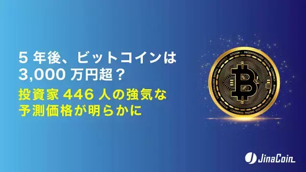 【ビットコイン】5年後は3000万円超え? 投資家878人の価格予測