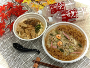 【ファミマ】「海老と野菜の皿うどん」「こだわりだしの肉ごぼう天うどん」を九州限定で発売 - 九州麺めぐりフェア第2弾