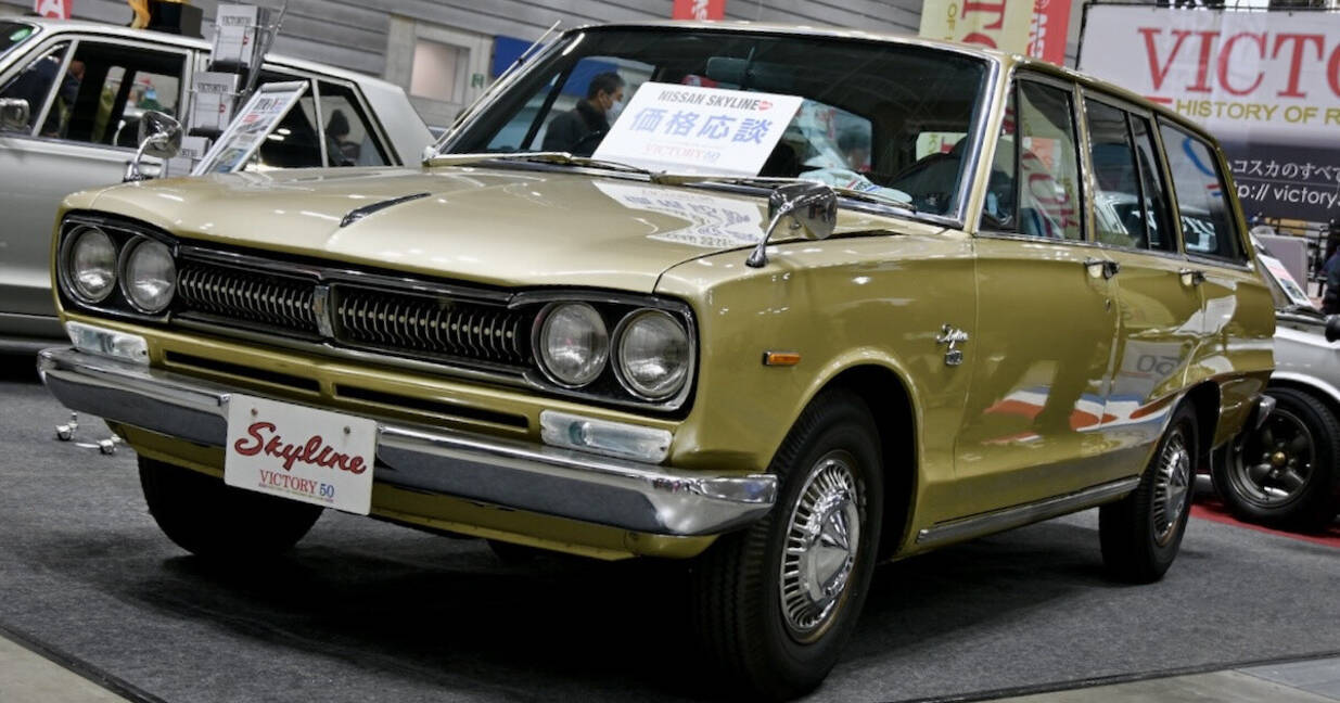日産「スカイライン」にはバンもあった! 昭和感満載な実物で魅力を探る 