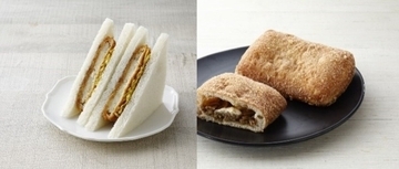 ローソン、人気ご当地ソースを使用したコロッケサンドと焼きそばドーナツを新発売【近畿限定】