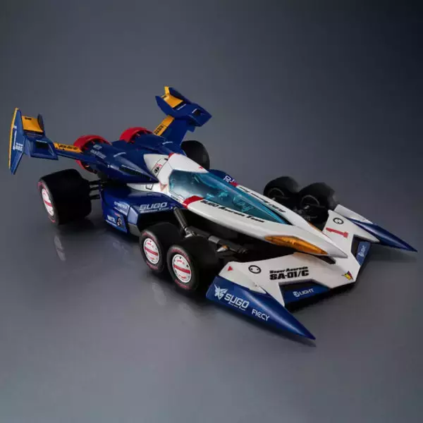 『新世紀GPXサイバーフォーミュラ11』主人公・風見ハヤトの搭乗マシン「スーパーアスラ―ダSA-01/C」が登場