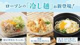 「ローソン、ちゅるちゅる麺が暑い夏におすすめ! 「冷し麺」ちゃんぽん&うどんを紹介」の画像1