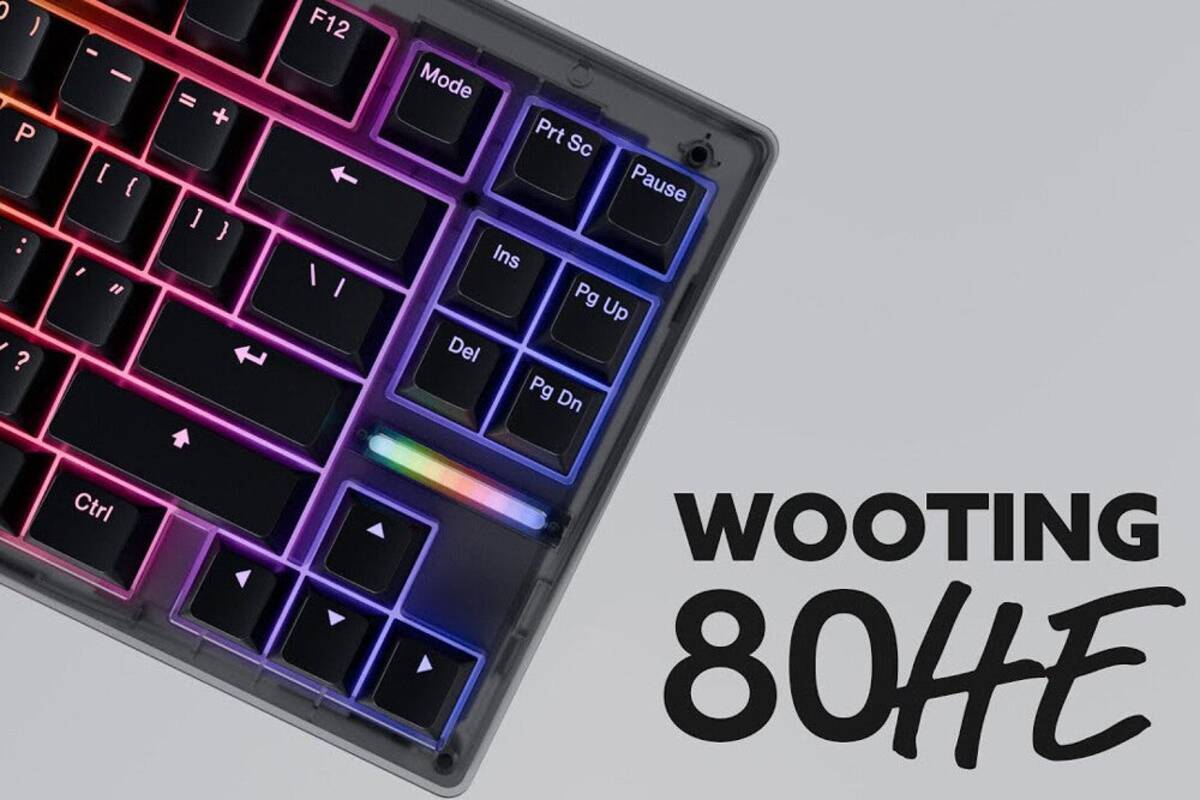 美品】wooting 60HE 寂しく