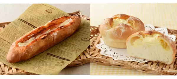 ローソン、追いバターでコクが際立つ「明太フランス」と「ポテトフランス」を発売