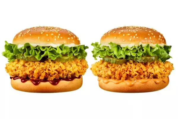 【マムズタッチ】「サイJrバーガー」「チーズinチキンスティック」登場 - 2週間限定でバーガー&ドリンク500円