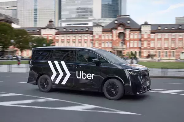 Uber、日産新型「エルグランド」をUberプレミアム対象車両として運行開始