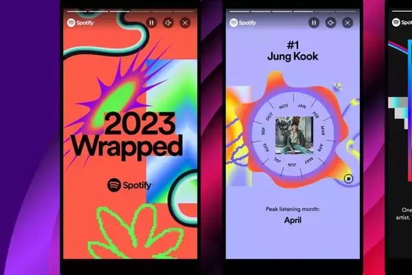 音楽で2023年を振り返る「Spotifyまとめ」公開、データストーリーがさらに充実