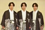 「「三つ子がグレードアップした感覚」佐藤三兄弟、お揃いの晴れ着姿にご満悦」の画像1