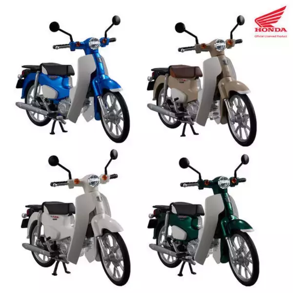 何度も解体、組立てが可能！「KAITANICS」第一弾として「Honda スーパーカブ110」が登場