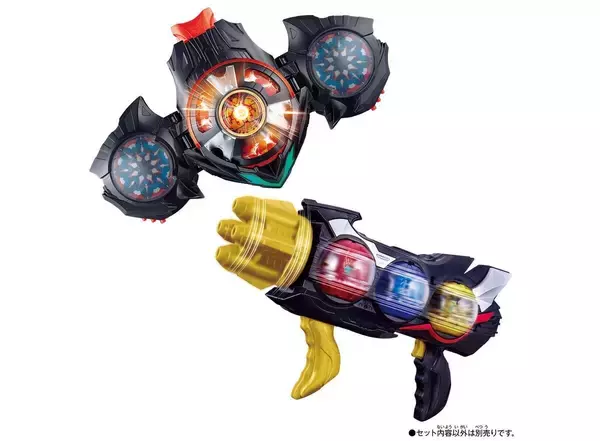 『仮面ライダーゼッツ』パワーアップカプセム&最強武器が登場!「DXデュアルメアカプセム」「DXトリプルゼッツァー」2月21日発売