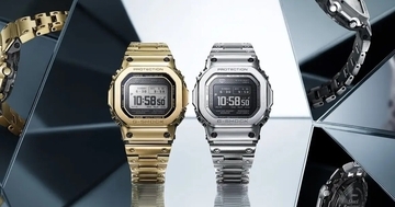カシオ、フルメタルG-SHOCK「GMW-BZ5000」- MIP液晶搭載の3モデル