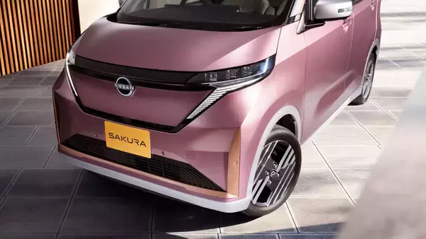 日産が軽EV「サクラ」の新デザインを公開! 近くマイナーチェンジの予定