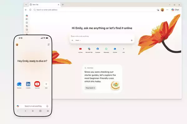 Microsoft Edge、AIブラウザー機能を統合  「Copilot モード」は終了へ