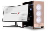 「アーク、やわらかいモカブロンズカラーのゲーミングPC」の画像1