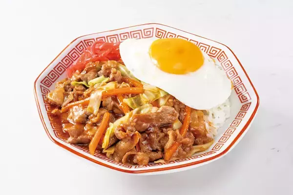 【大阪王将】ラム×豚肉の旨辛スタミナメニューがどんぶりに「ラムトンジンギス飯」発売
