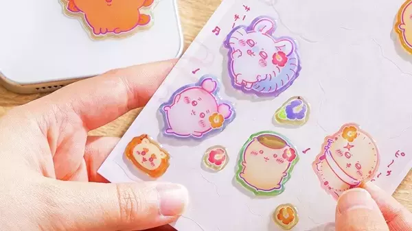 クリア&ぷっくりシールがかわいい!ちいかわマーケットで「シーサーのおみやげやさん」シール発売