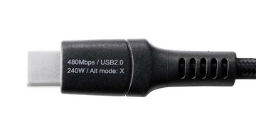 充電速度やデータ転送速度がひと目で分かる！　印字付きのUSB-Cケーブル　エレコム