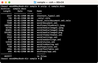 なんとなくコマンド 第125回 ワードファイル/OpenOfficeドキュメント内にある画像を抜き出す