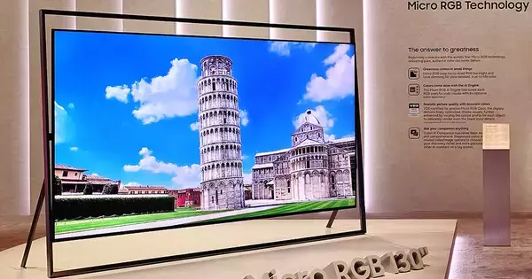 サムスン、世界初をうたう130インチMicro RGBテレビ - AI機能も統合