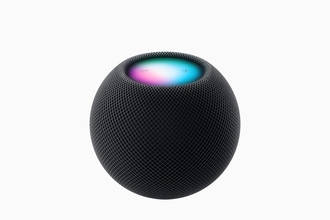 HomePod miniに新色ミッドナイト、メッシュ生地が100%リサイクル素材に