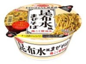 トレンドの「昆布水つけめん」がカップ麺に - エースコック
